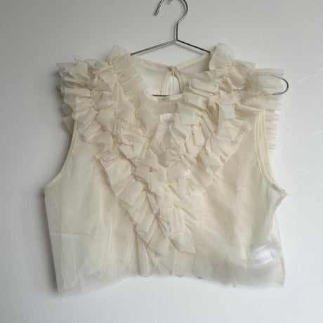 see-throughフリルtops"CACCA select"