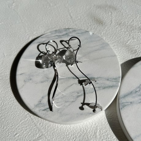 skeleton silver  pierce