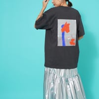 ART柄Tシャツ　sumi"CACCA original"