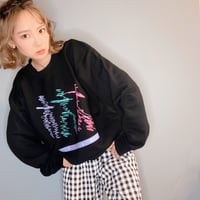 human スウェットBLACK"CACCA original"