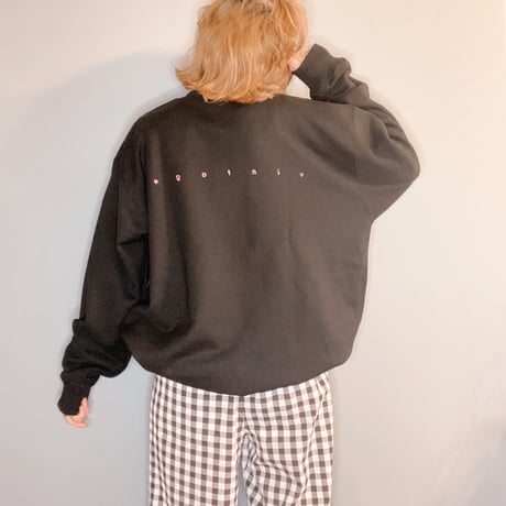 human スウェットBLACK"CACCA original"