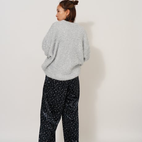 花柄ベロアpants"CACCA select"