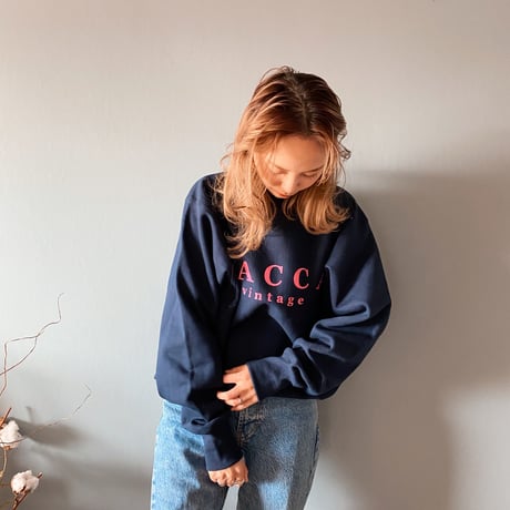 CACCALOGOすうぇっとネイビー"CACCA original"