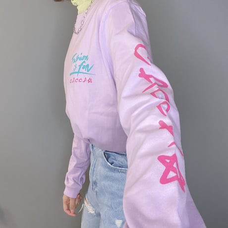 fashion is funロンT"CACCA original"