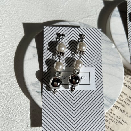 silver White  pierce