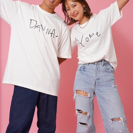 旦那Tシャツ　White"CACCA  original"