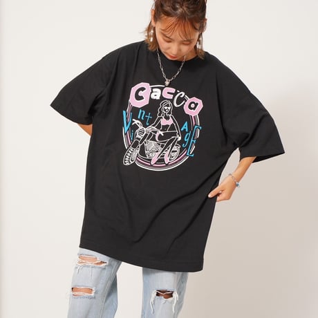 BIKINI T- shirt BLACK"CACCA original"