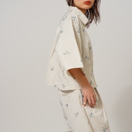 エンブロイダリーブーケtops&pants"CACCA select"