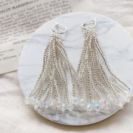 beads skeleton pierce.earring