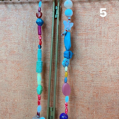 colorful necklace "handmade"