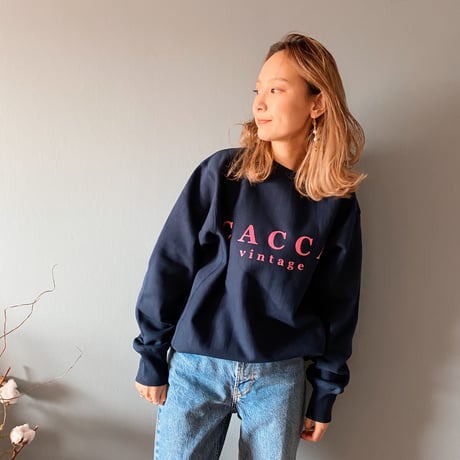 CACCALOGOすうぇっとネイビー"CACCA original"