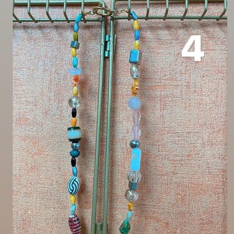 colorful necklace "handmade"