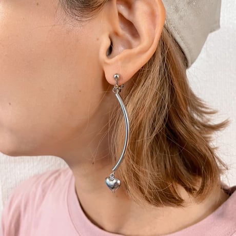 ハートsimple earring pierce