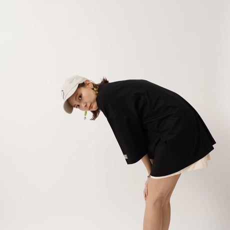 【日本製】simpleタグBIGTシャツBLACK"CACCA original"