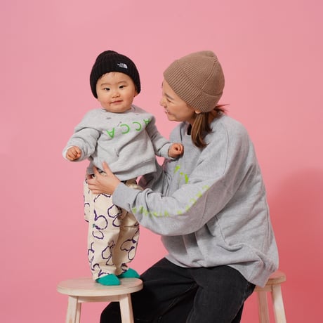 kidsCACCAロゴスウェット"CACCA mini"