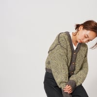 リバーシブルニットカーディガン"CACCAselect"