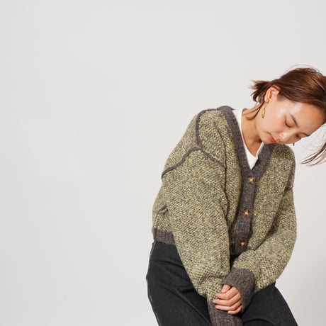 リバーシブルニットカーディガン"CACCAselect"