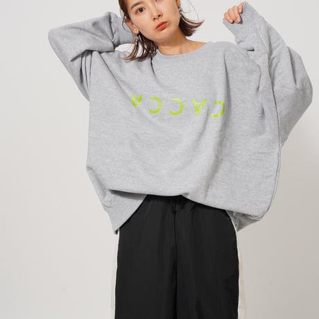 CACCAロゴbigスウェットnewcolor"CACCAoriginal"