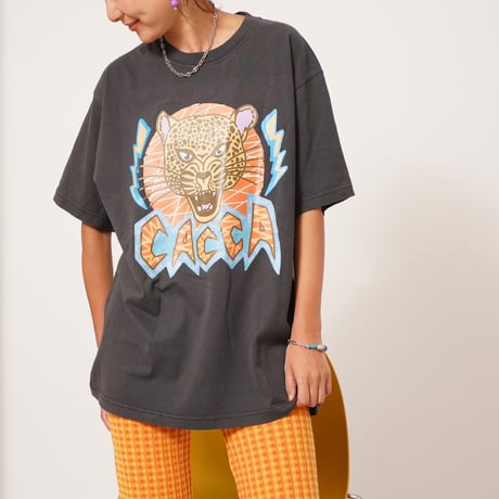Tiger T- shirt BLACK"CACCA original"
