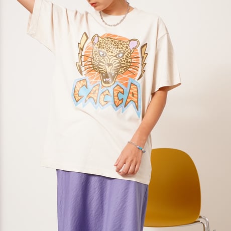 Tiger T-shirt natural "CACCA original"