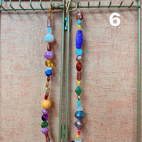 colorful necklace "handmade"