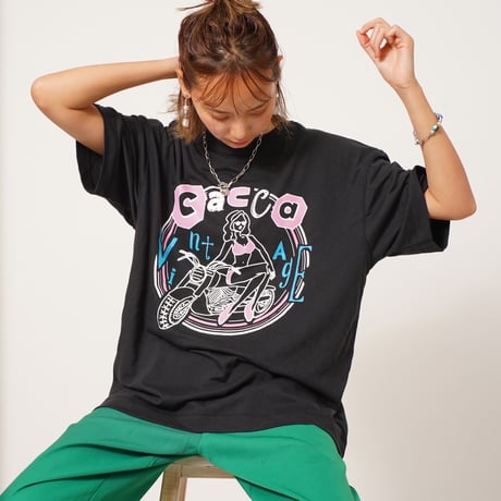 BIKINI T- shirt BLACK"CACCA original"