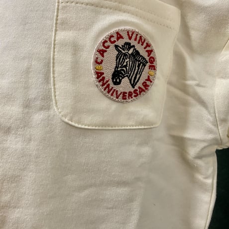 CACCA MINI  オーバーサイズ刺繍ロングＴシャツ