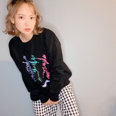 human スウェットBLACK"CACCA original"