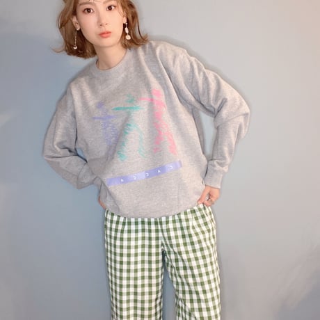 human スウェットgray "CACCA original"