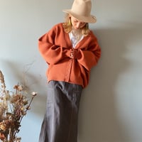 ステッチマーメイドロングスカートblack"CACCA select"