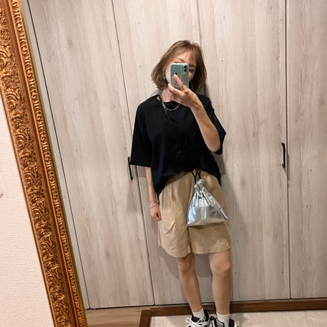 リネンタッチハーフパンツ"CACCA select"