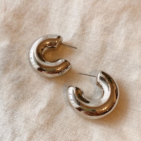 simple BIG pierce gold or silver