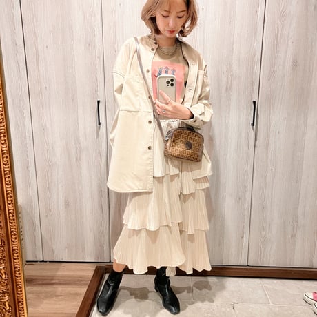 フリルasymmetryスカート"CACCA select"