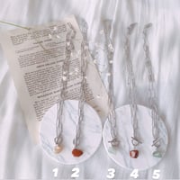stone chain necklace