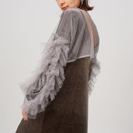 シースルーチュールボレロ　"CACCAselect"