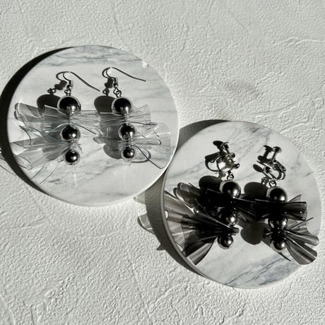 skeleton pierce earring