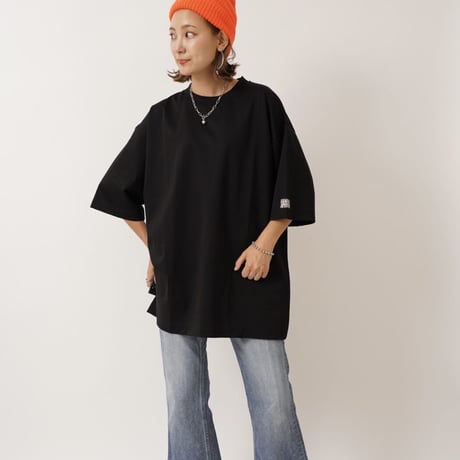 【日本製】simpleタグBIGTシャツBLACK"CACCA original"