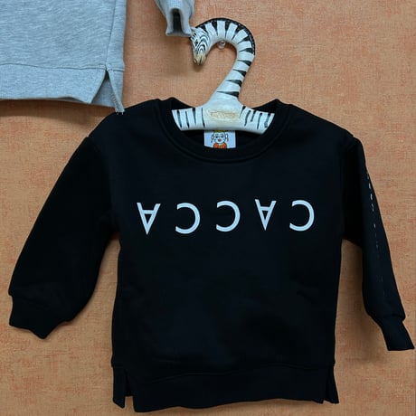 kidsCACCAロゴスウェット"CACCA mini"