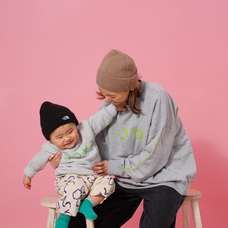 kidsCACCAロゴスウェット"CACCA mini"