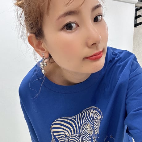 ボールデザインシルバー　 pierce earring