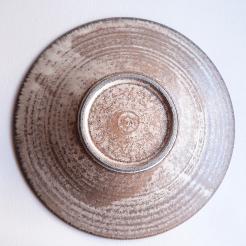 山本雅則】リム深皿ケーブル24cm 白／黒 | 緋色の商店街