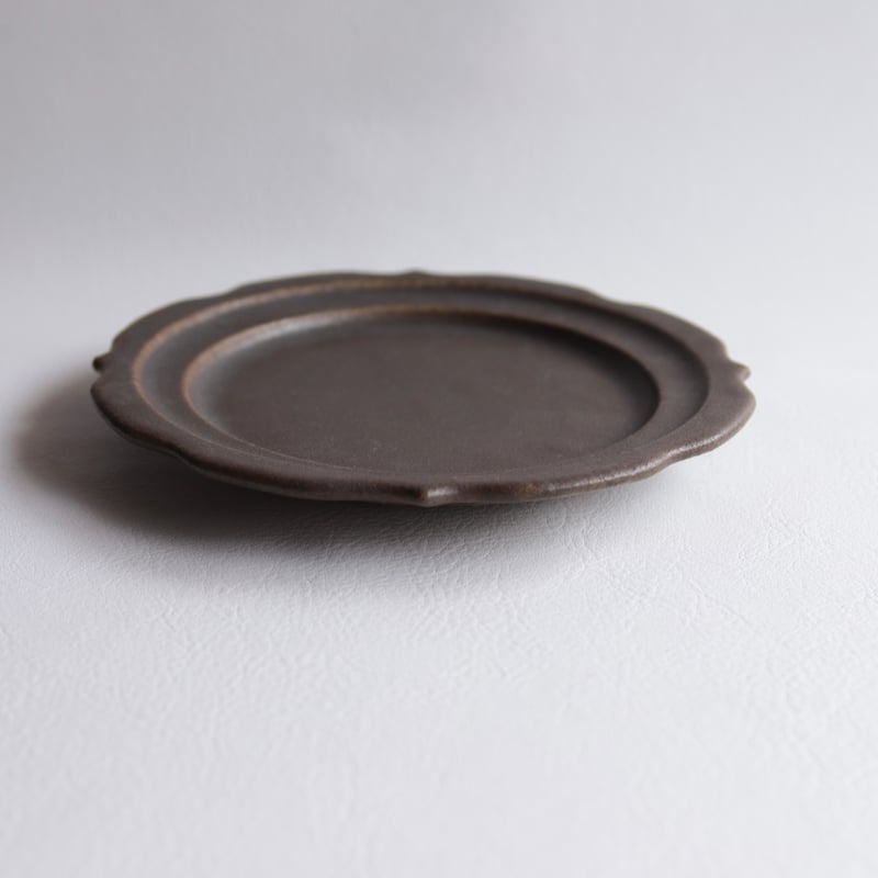 古谷浩一】彫刻皿 6寸 | 緋色の商店街