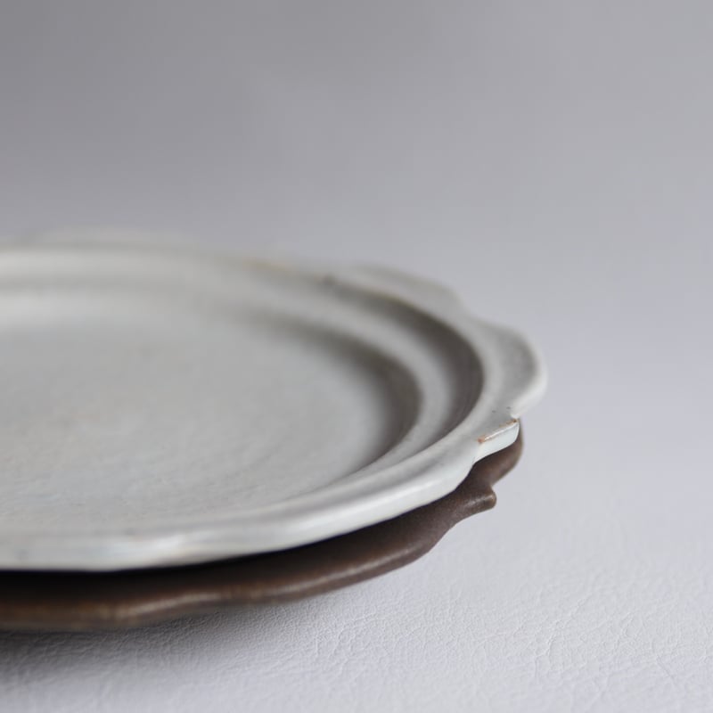 古谷浩一】彫刻皿 6寸 | 緋色の商店街