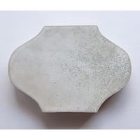 【藤原志鈴香】2Way台皿 白