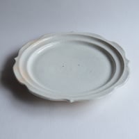 【古谷浩一】彫刻皿 7寸