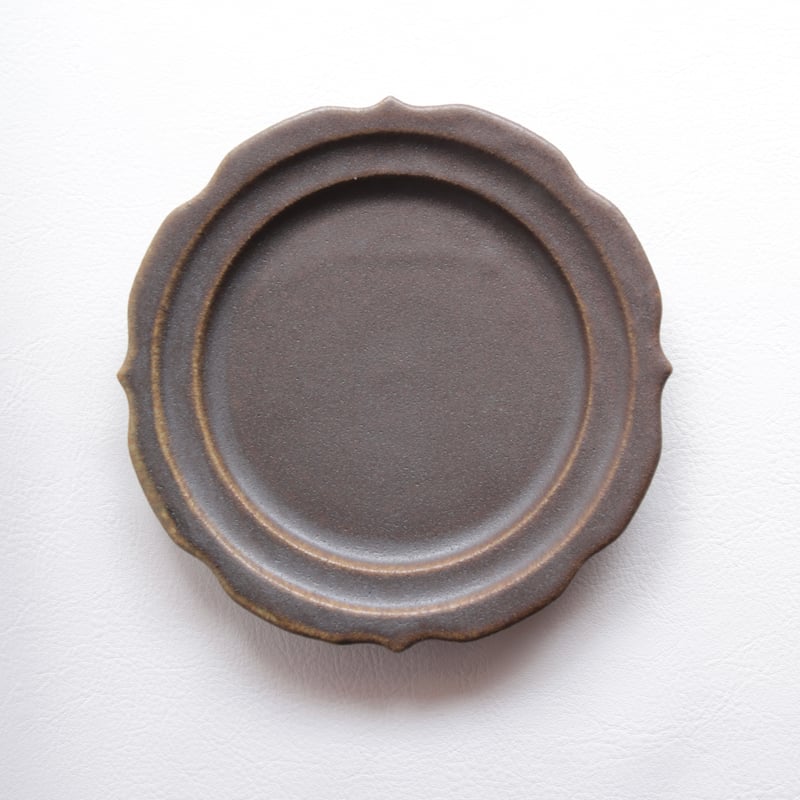 古谷浩一】彫刻皿 6寸 | 緋色の商店街