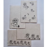 【紫香楽和紙】たぬきポストカード