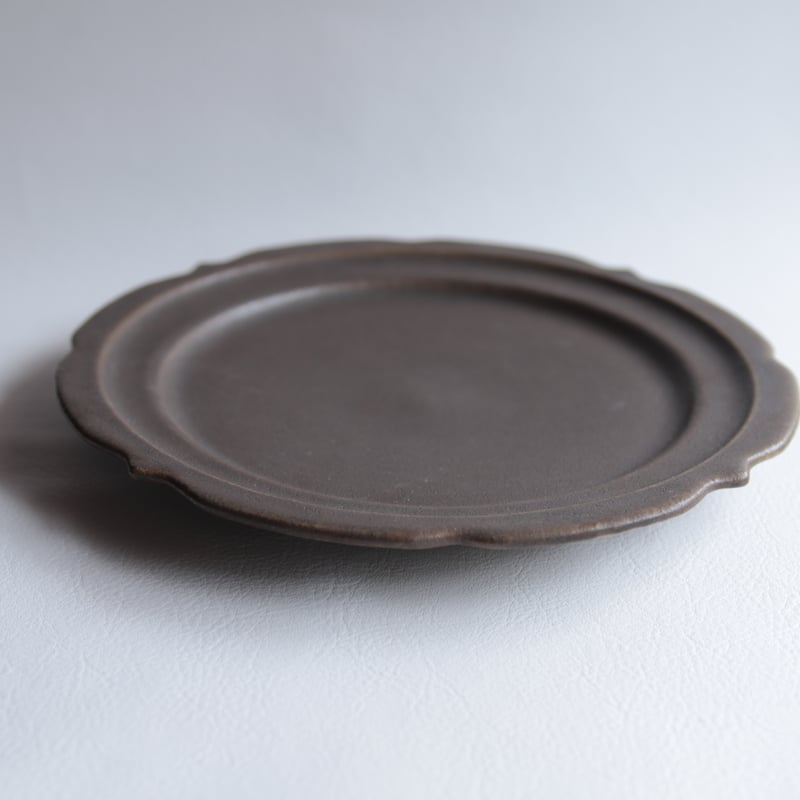 古谷浩一】彫刻皿 8寸 | 緋色の商店街