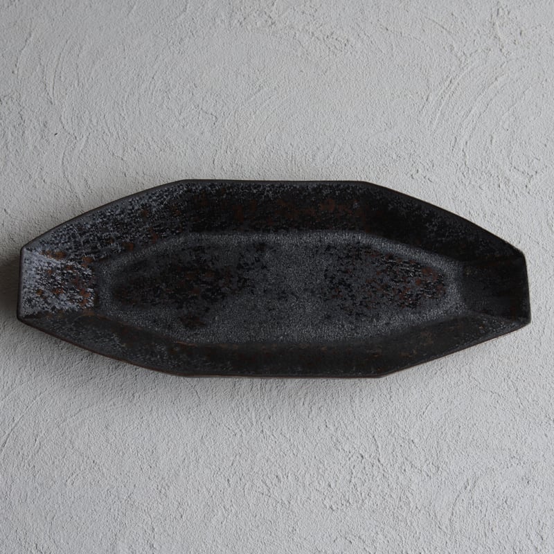 山中勇人】八角 長皿 | 緋色の商店街