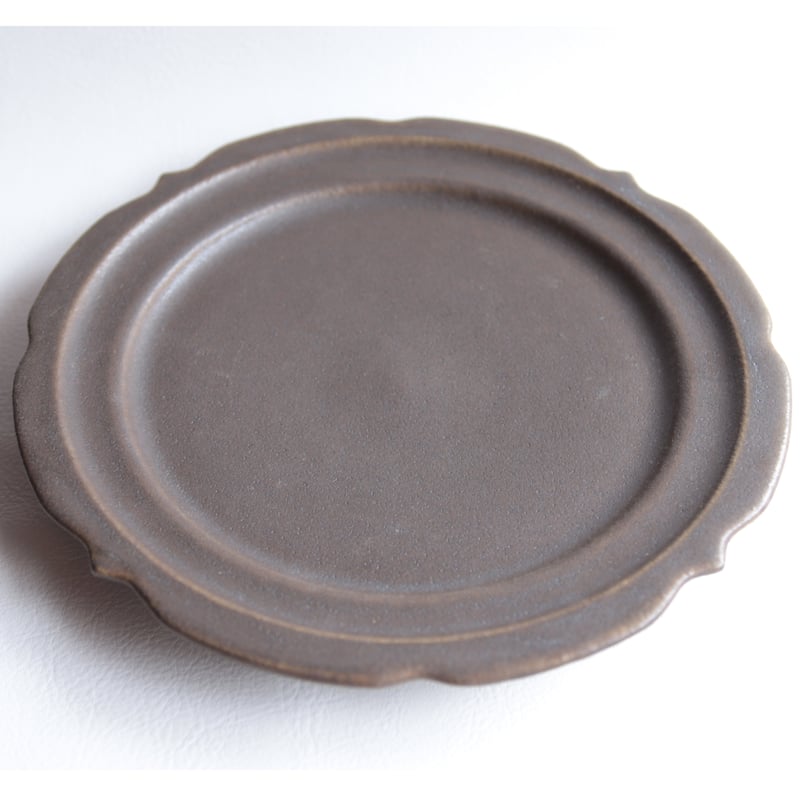 大幅値下げ❗️「藍九谷」寿字文小皿 完品 古谷浩一】彫刻皿 8寸 | 緋色の商店街